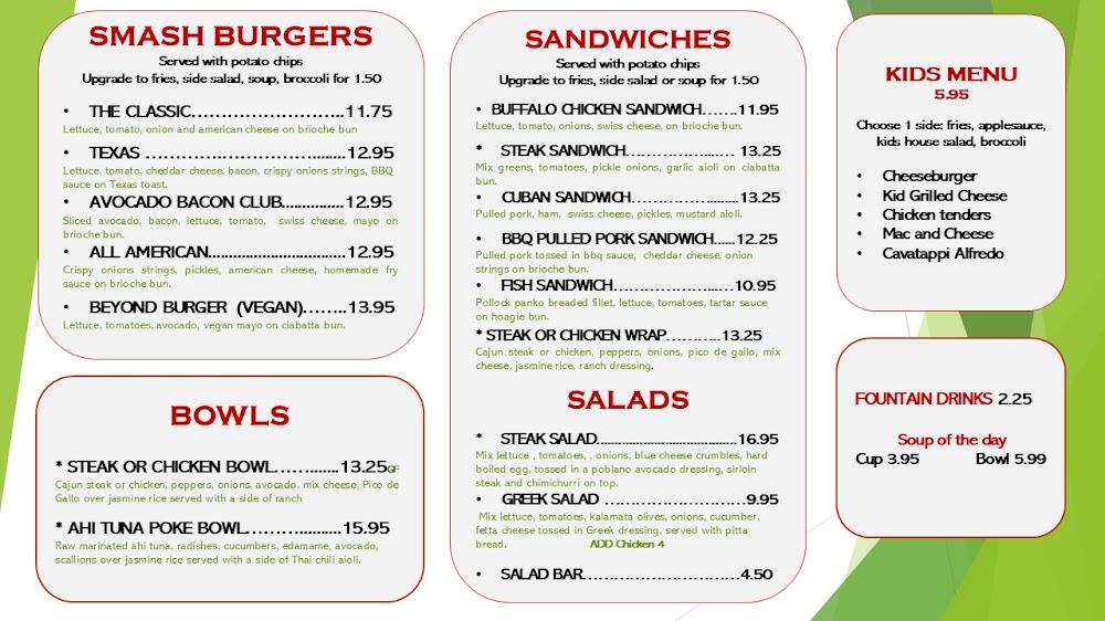 Best Steak House Plus Menu image 1