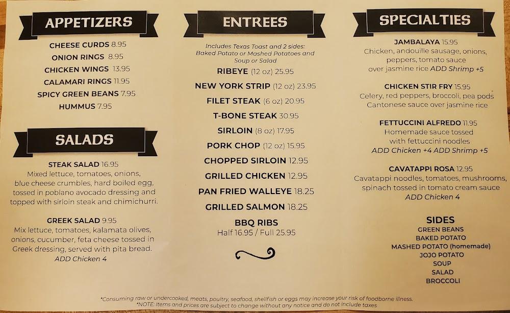 Best Steak House Plus Menu image 4